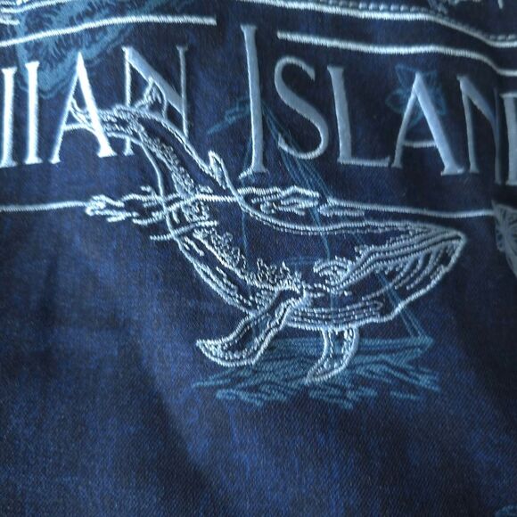 Tommy Bahama HAWAII EXCLUSIVE Hawaiian Islands Blue XXL RARE - Picture 8 of 10
